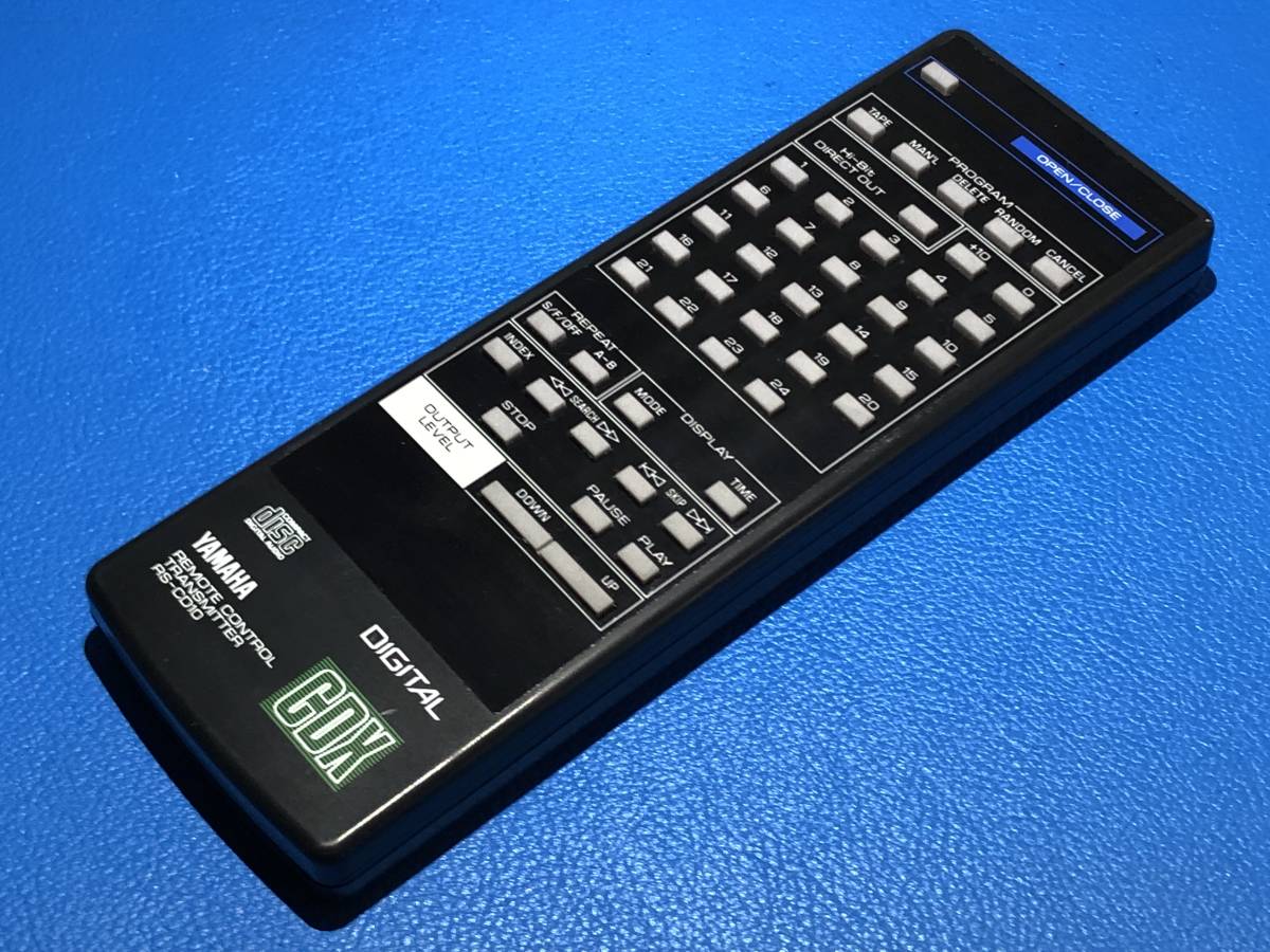 送料無料 スピード発送 YAMAHA ヤマハ CDプレーヤーリモコン RS-CD10