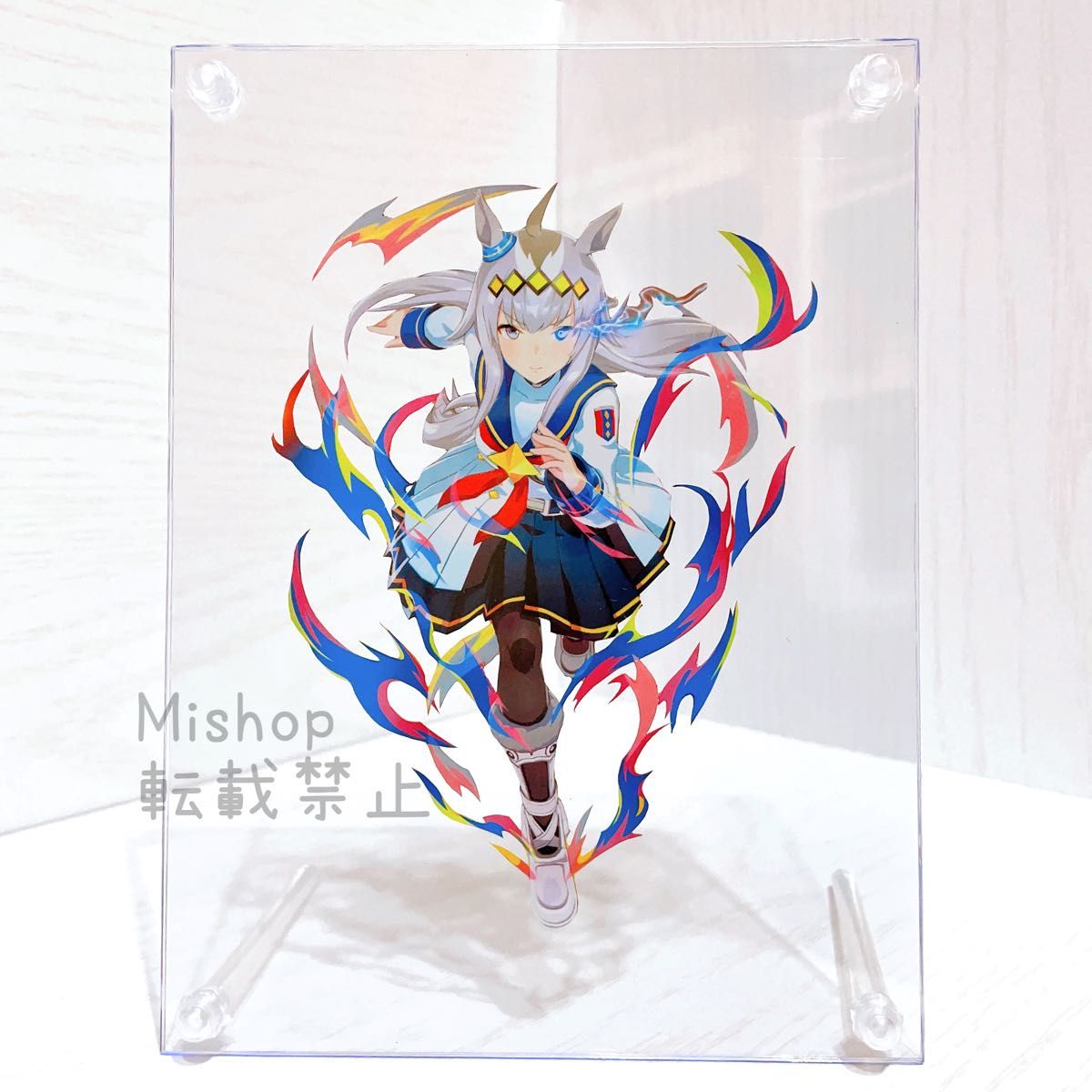 ウマ娘 オグリキャップ ZONE ゾーン 加工 アクリルスタンド 缶