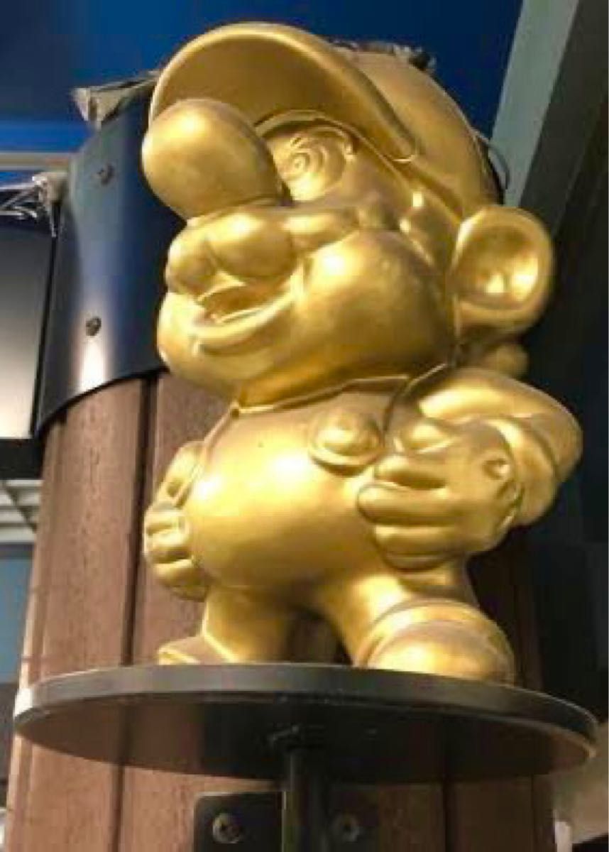 レア】 マリオ像 任天堂エンターテインメント看板