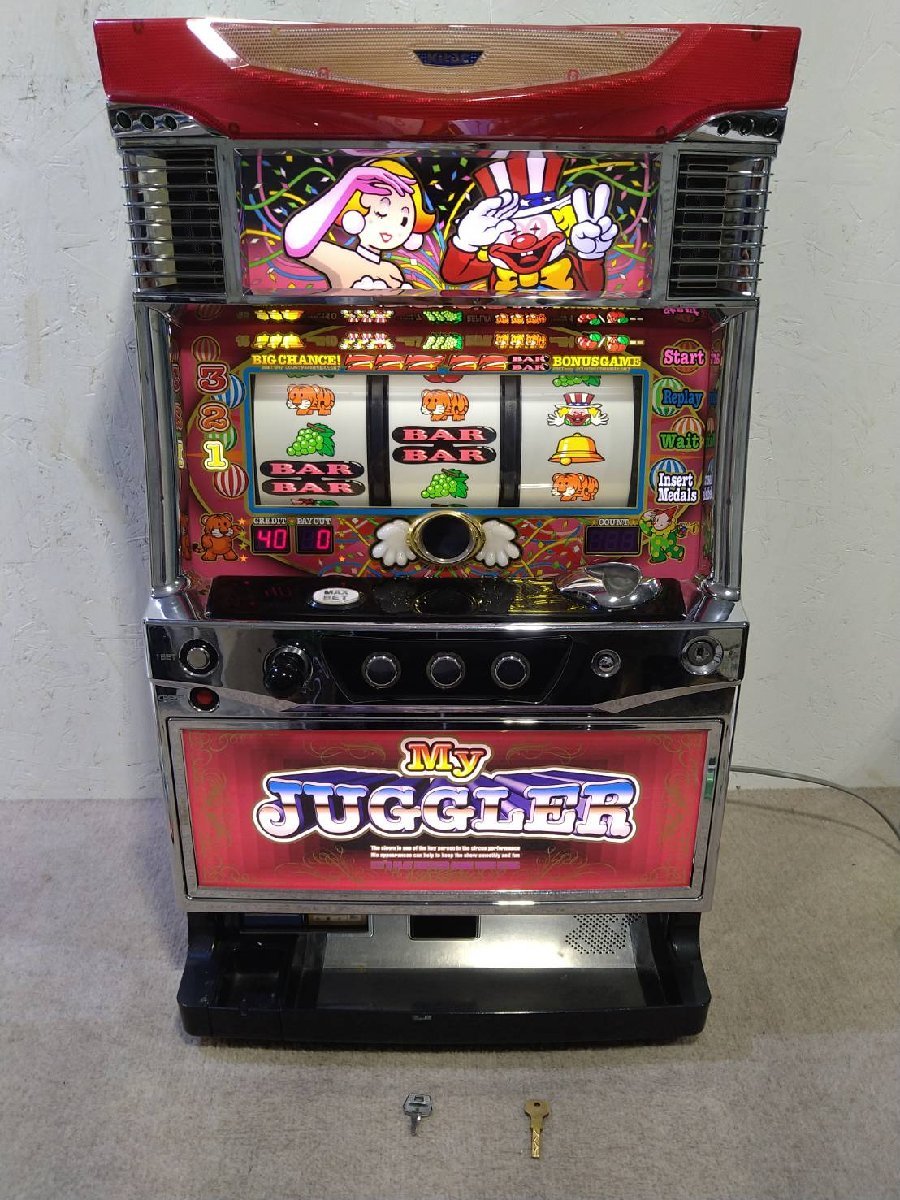 パチスロ実機KPE☆戦国コレクション2コイン不要機付 【中一】戦国