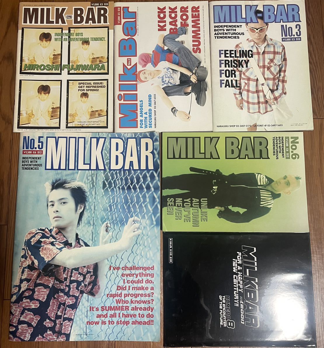 希少美品 MILK BOY MILK BAR 全6冊セット 送料込 ミルクボーイ 藤原