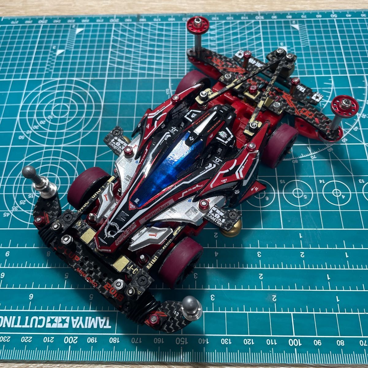 ミニ四駆 MSフレキアバンテmk3アズール②｜Yahoo!フリマ（旧PayPayフリマ）