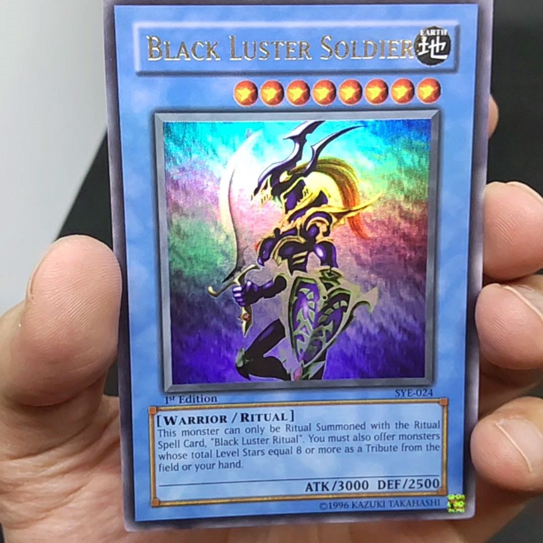 キズあり】遊戯王 カオス・ソルジャー ウルトラレア SYE-024 海外版1st