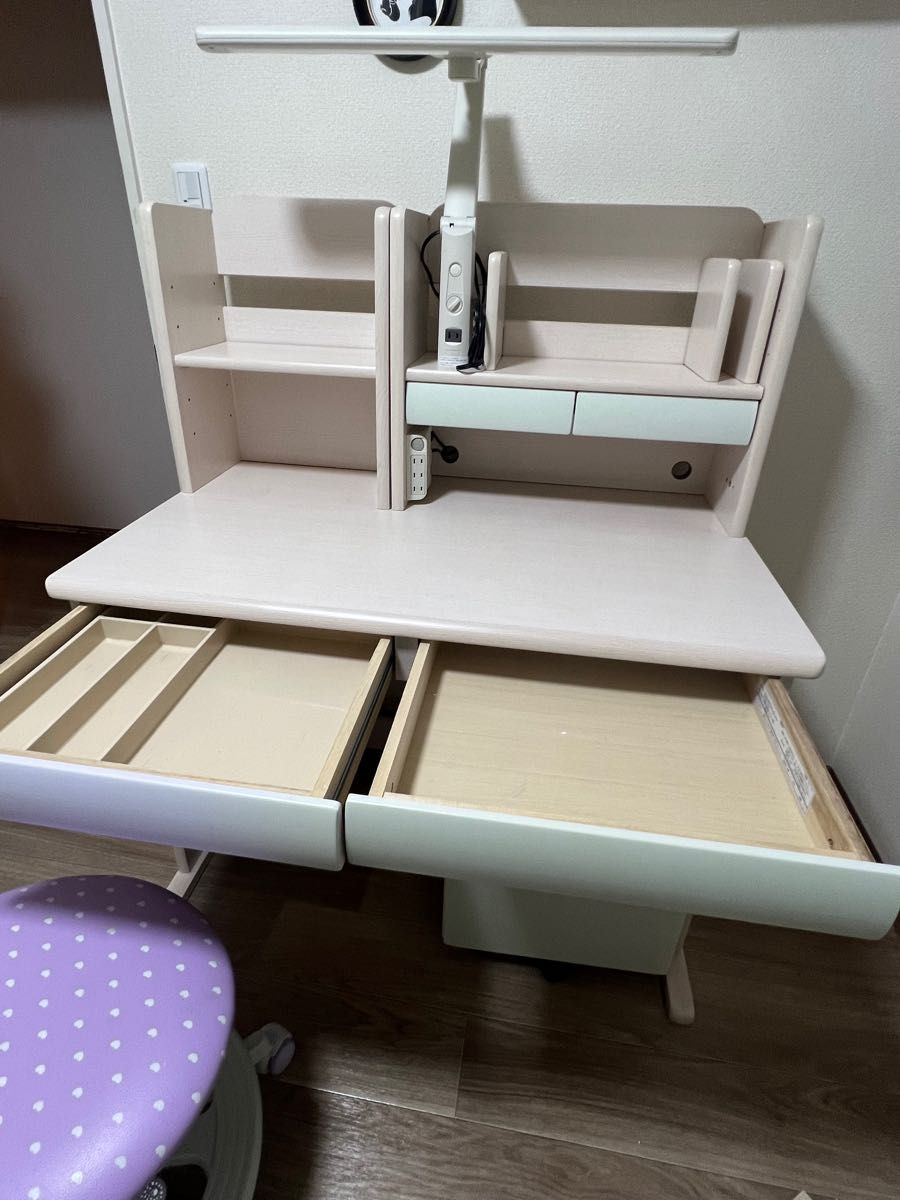 美品】ニトリ 勉強机 【引き取り限定】 学習机 勉強机 学習デスク