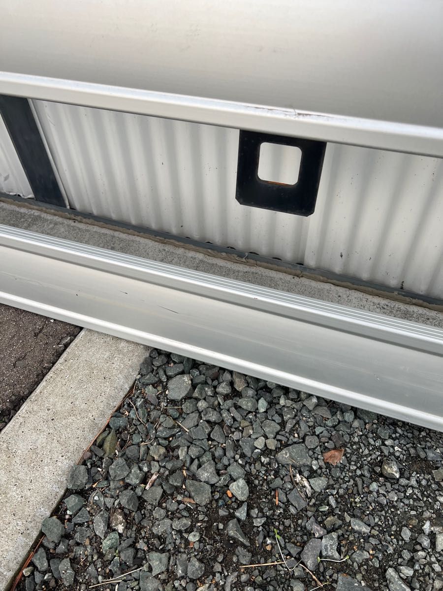 17プロフィア プロフィア グラプロ サイドバンパー 純正 アルミ