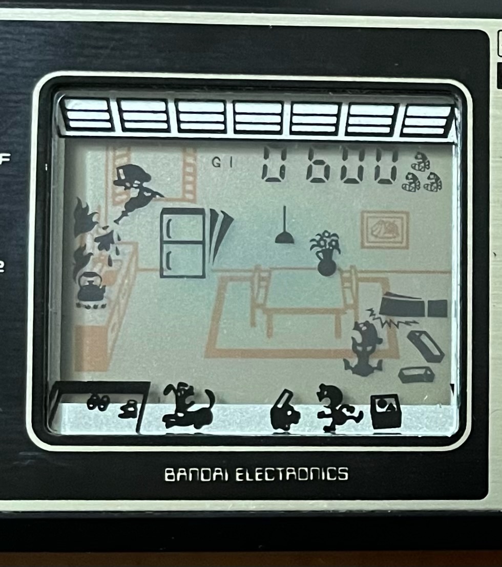 希少］バンダイ DAIJISHIN 大地震 レトロ ゲームウォッチ 動作確認済み