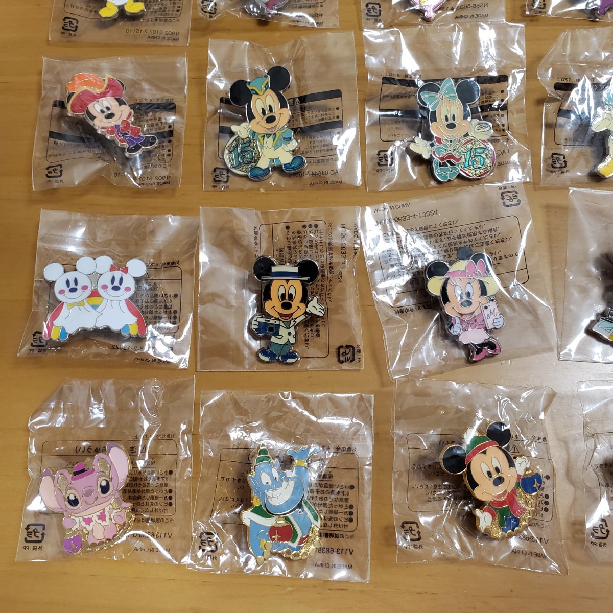 ディズニー ピンバッジ 大量まとめ売りセット 未開封品