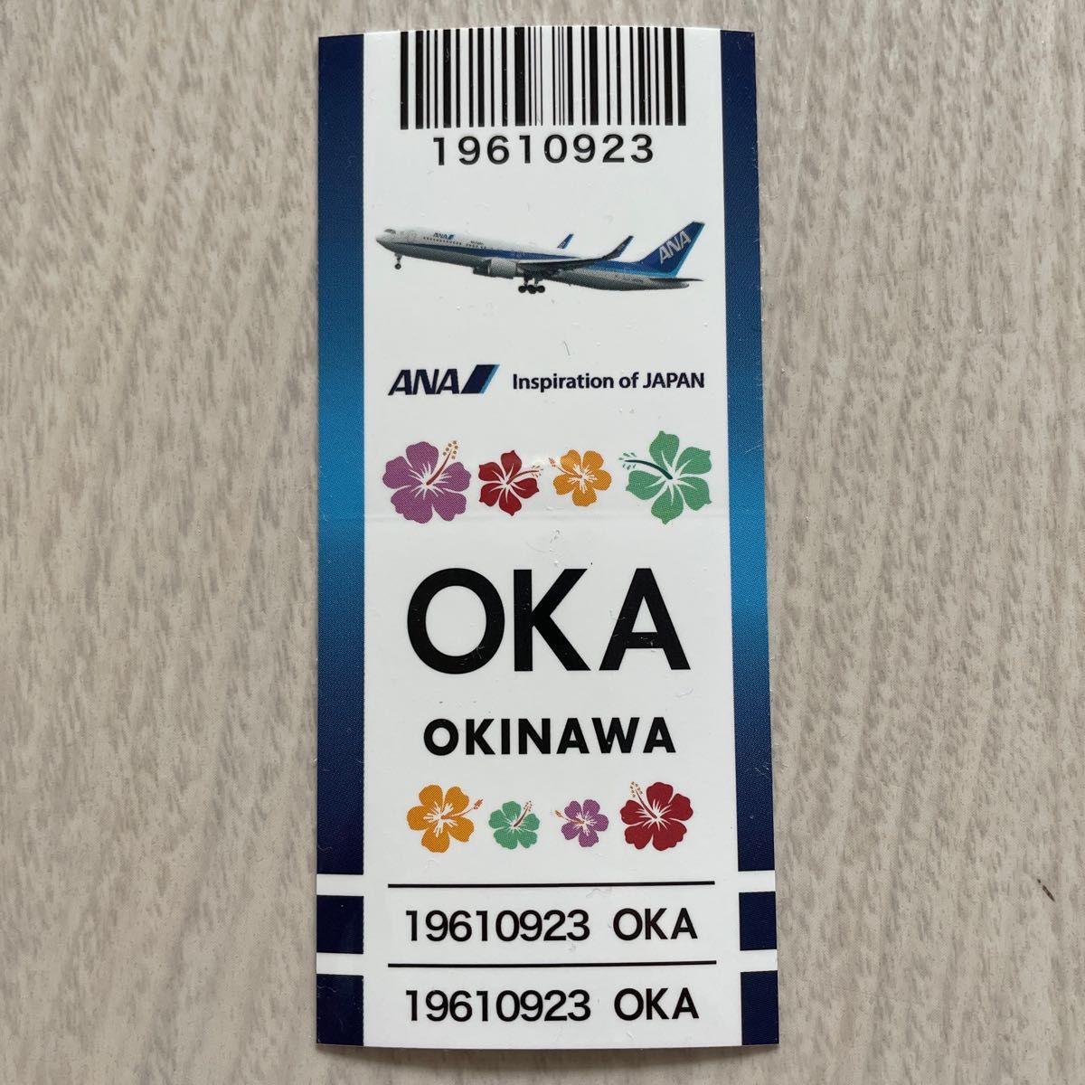 ANA 那覇空港限定 ステッカー ANA 那覇空港限定 ステッカー 那覇空港