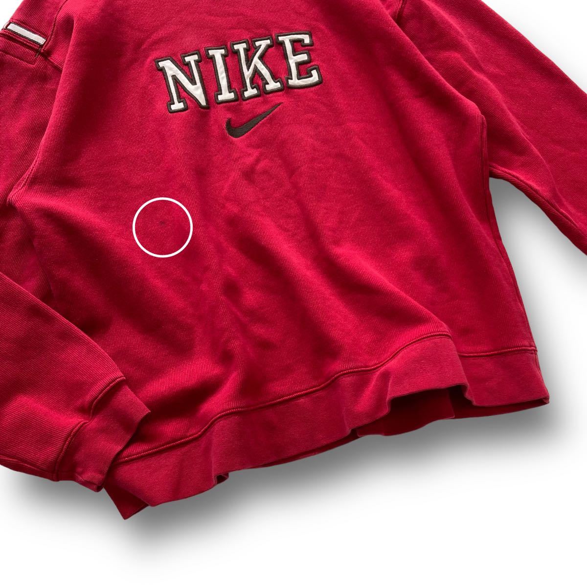 NIKE】90s ナイキ スウェットトレーナー センター刺繍 ヴィンテージ 90