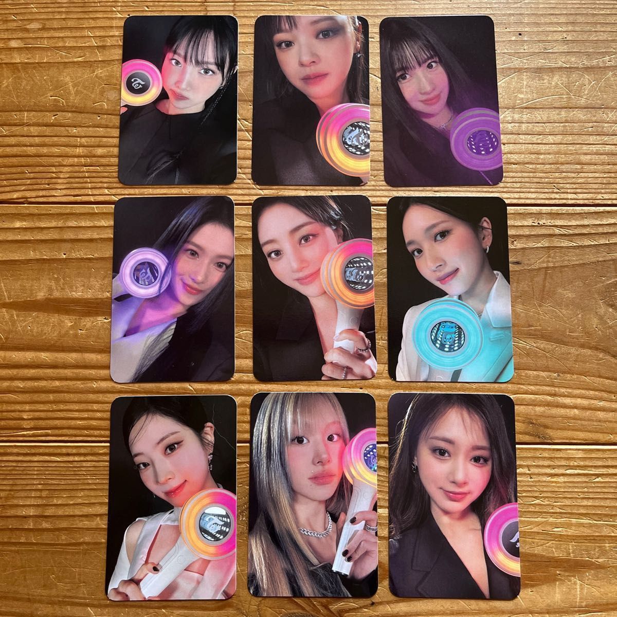 twice ペンライト トレカ JYP SHOP 9枚コンプリート｜Yahoo!フリマ（旧