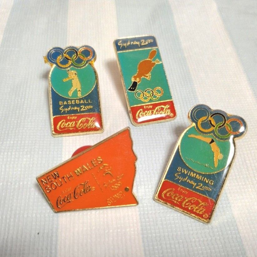 コカ・コーラ ピンバッジ シドニーオリンピック｜Yahoo!フリマ（旧