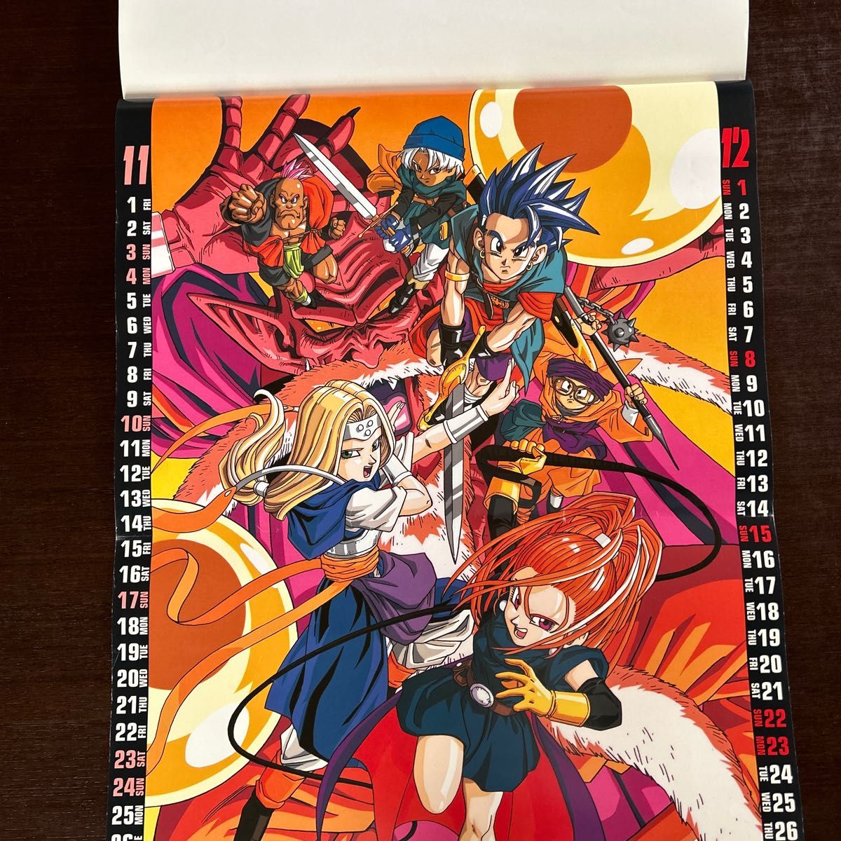 ドラゴンクエストⅥ カレンダー 1996 幻の大地｜Yahoo!フリマ（旧