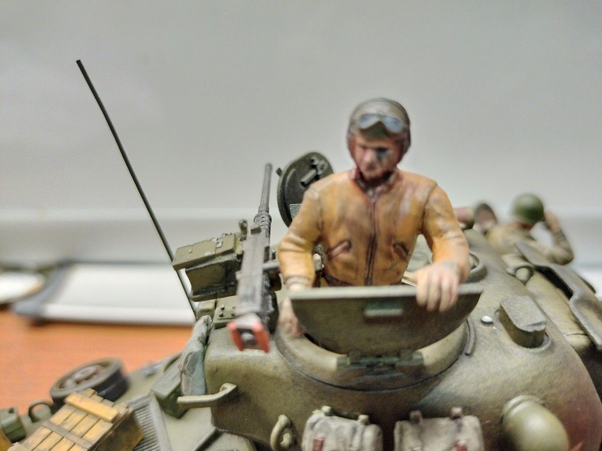 M4A3 シャーマン 75mm砲 後期型 前線突破 アメリカ軍 タミヤ 1/35