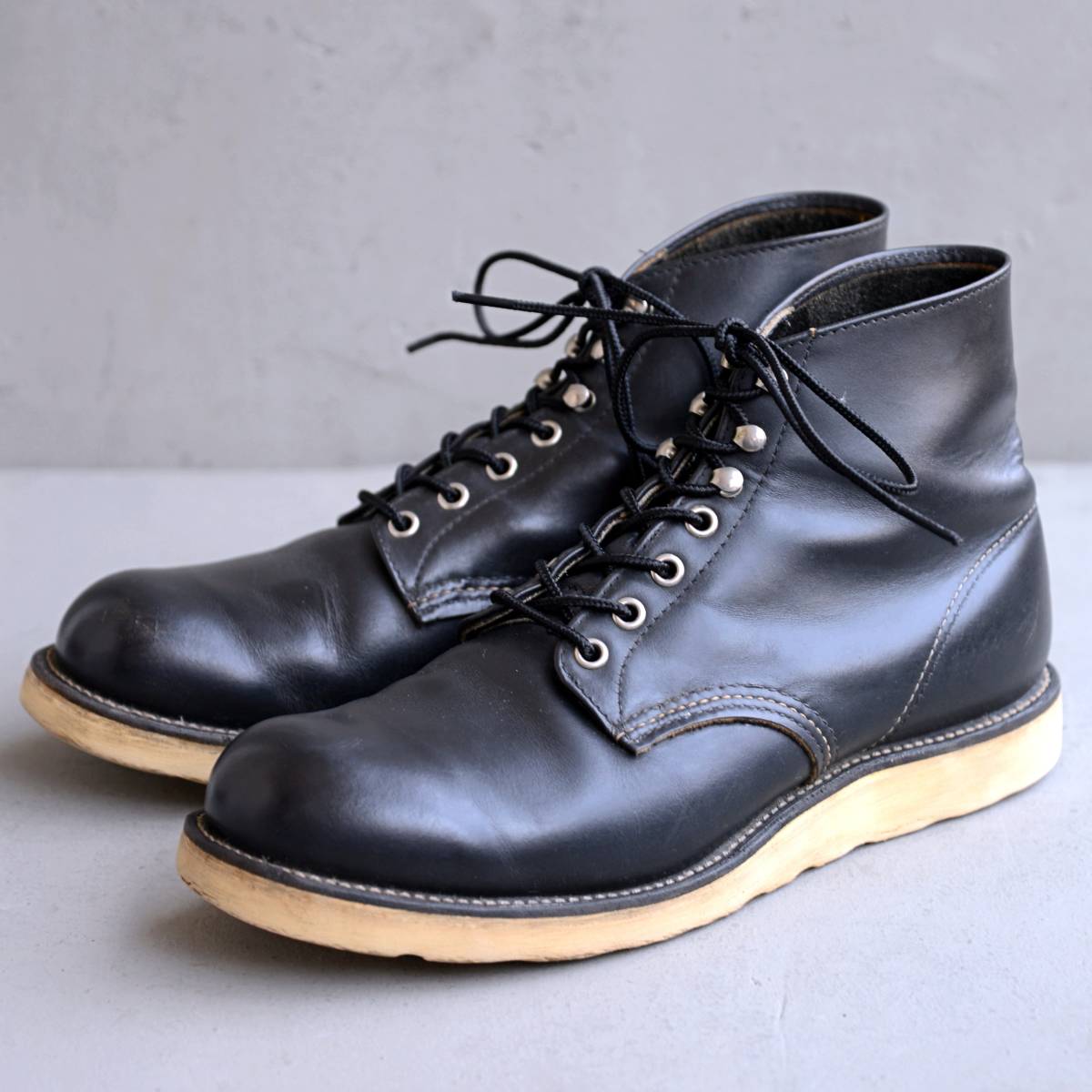 廃盤 良品】99年製 茶芯 四角犬タグ レッドウイング 8165 US9 5