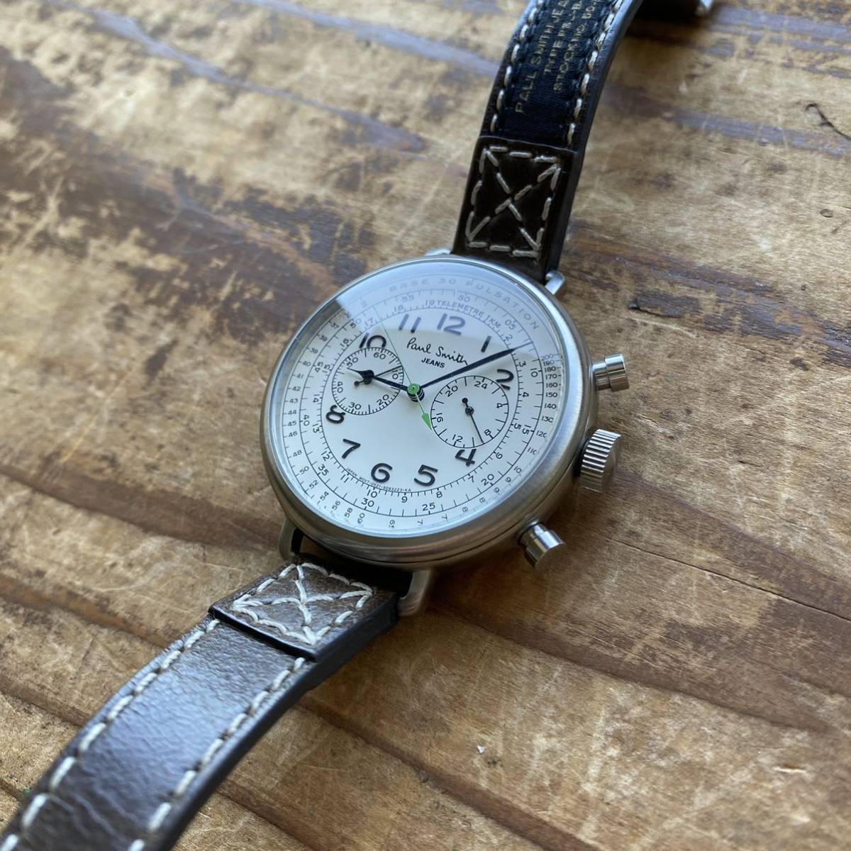Paul Smith JEANS ポールスミス ジーンズ ミリタリー クロノグラフ