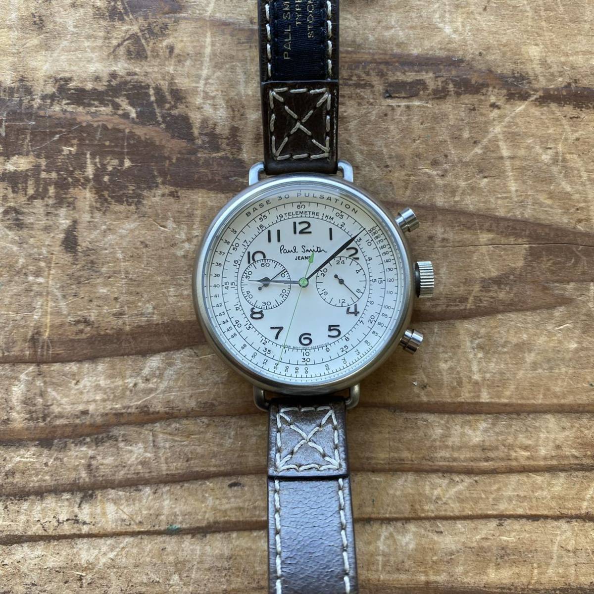 Paul Smith JEANS ポールスミス ジーンズ ミリタリー クロノグラフ