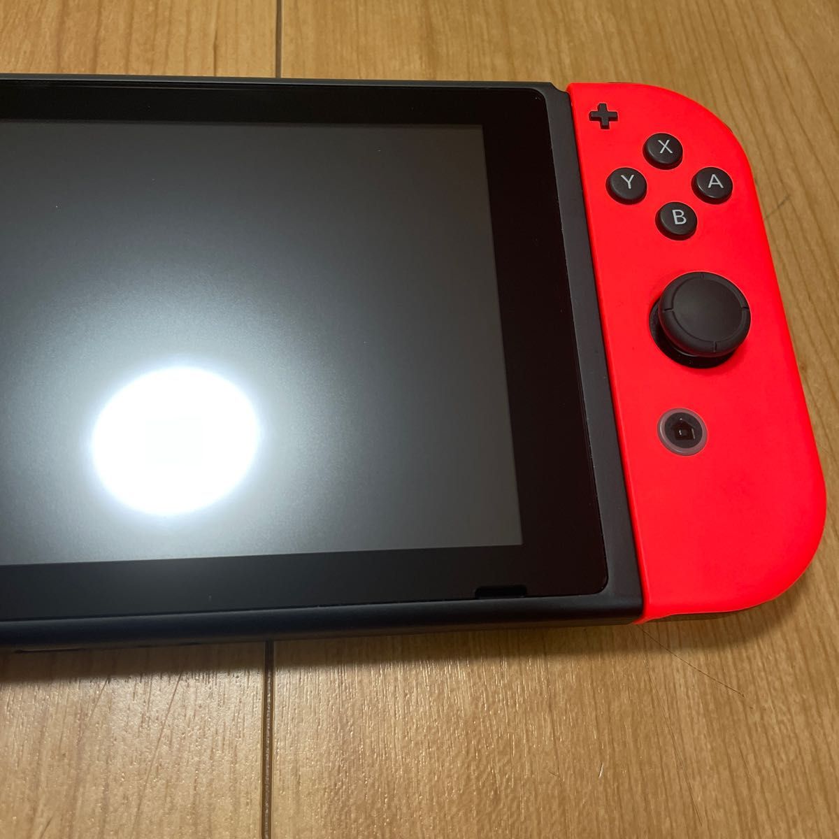 4154【2021年製】新型 Nintendo Switch ネオンブルー ネオンレッド 欠