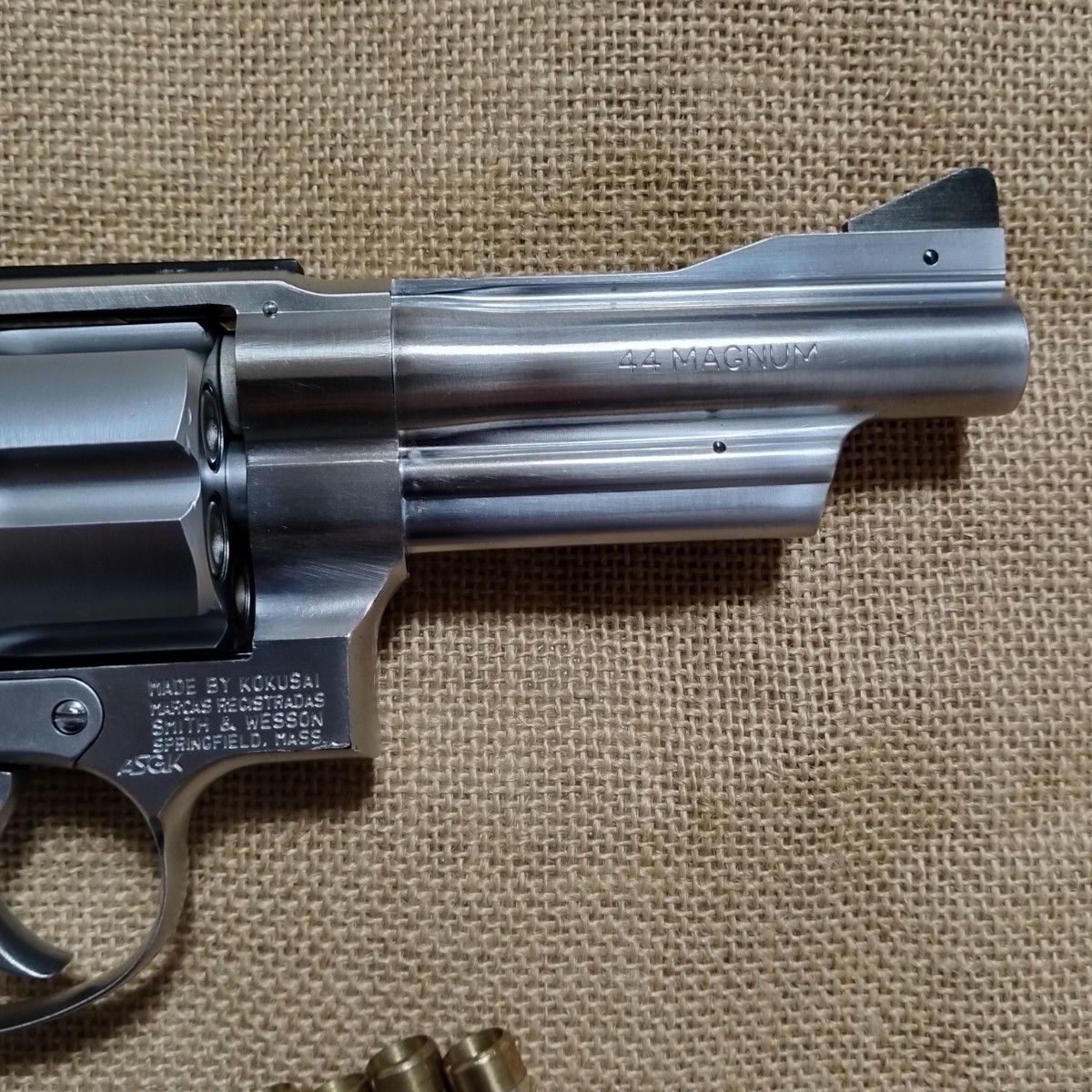 コクサイ S&W M629 4インチ マウンテンリボルバー カート式ガスガン