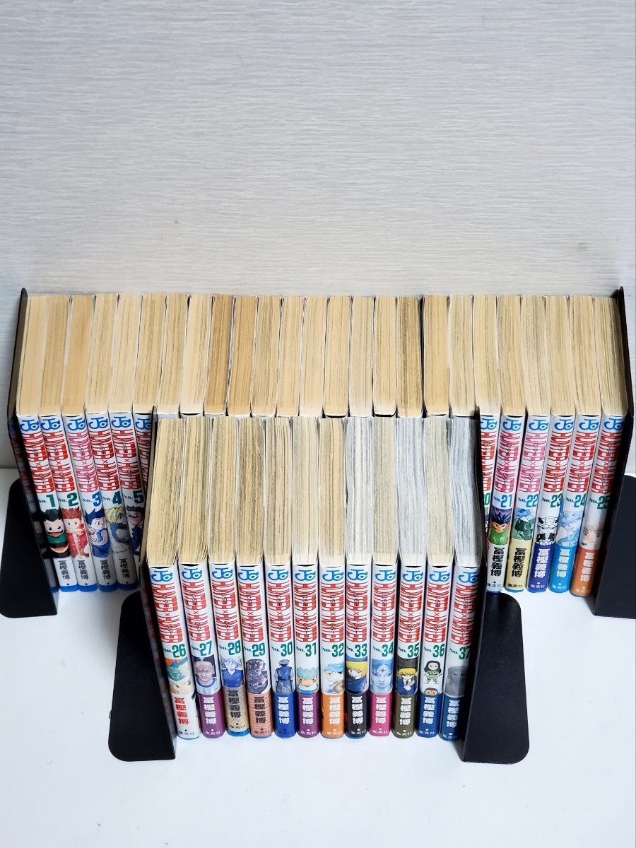 ハンターハンター 漫画 全巻 セット HUNTER×HUNTER 初版 帯 希少