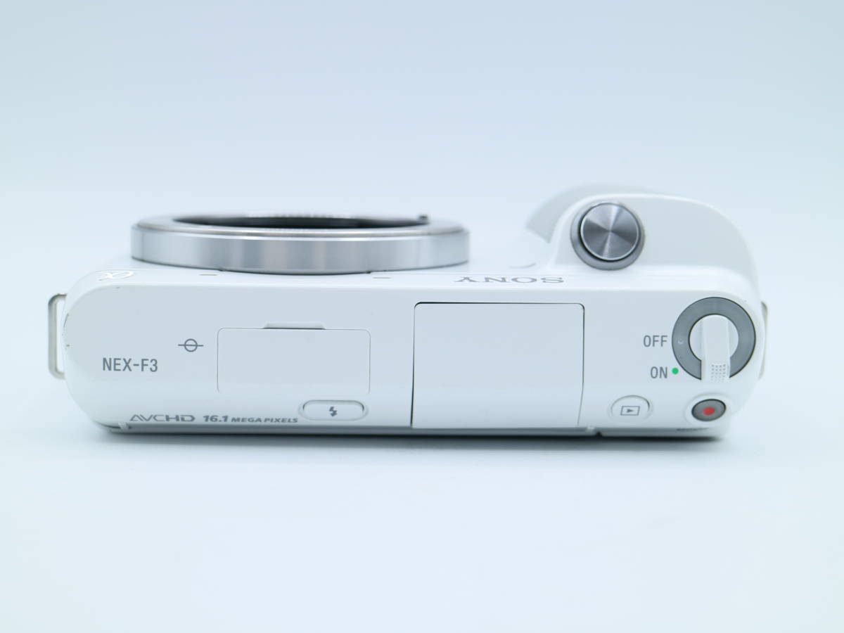 C2912 SONY NEX-F3 AVCHD 16 1 MEGA PIXELS アルファ ホワイト