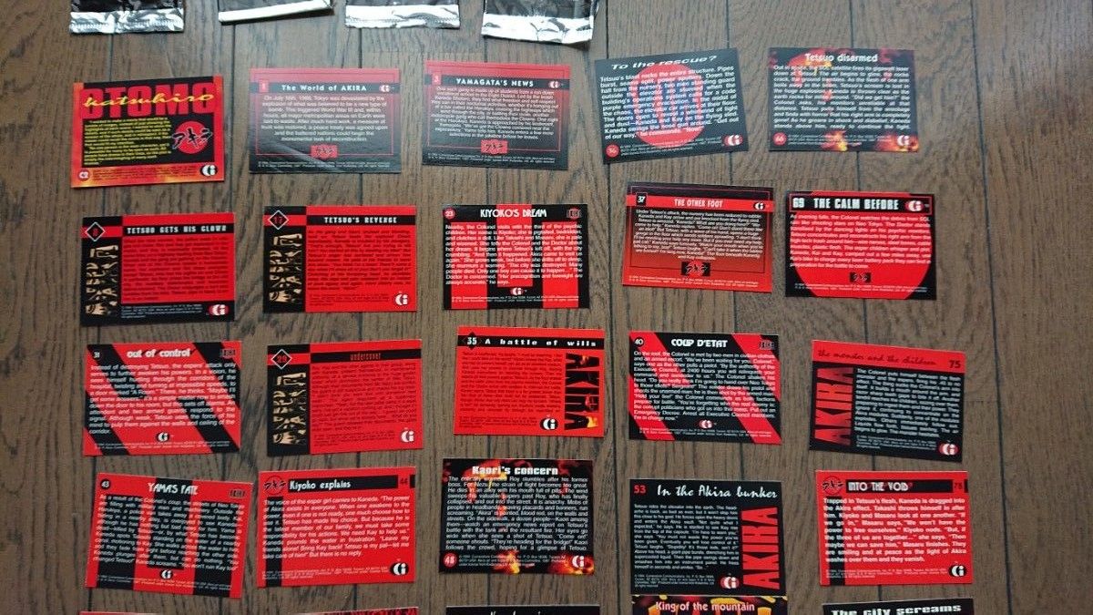 AKIRA アキラ 大友克洋 トレーディングカード 33枚｜Yahoo!フリマ（旧