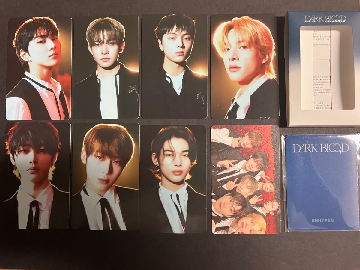 ENHYPEN DARK BLOOD Weverse ver トレカ セット｜Yahoo!フリマ（旧