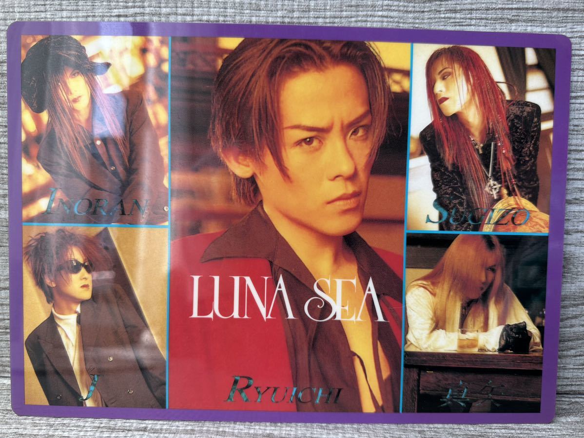 Yahoo!オークション - LUNA SEA ルナシー 下敷き inoran 河村隆一 SUGI