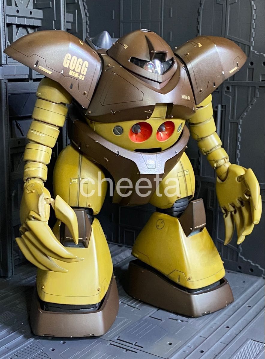 MG MSM-03 ゴッグ/ゴック ガンダムデカール付 1/100 マスターグレード