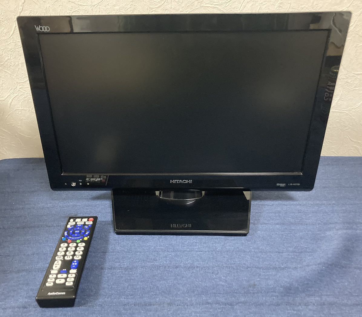 新生活応援価格 美品 HITACHI WOOO L19-H07 19型液晶テレビ B-CAS