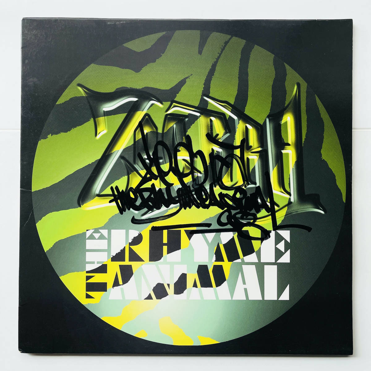 Yahoo!オークション - 貴重サイン入り レコード 2LP〔 Zeebra - The Rh