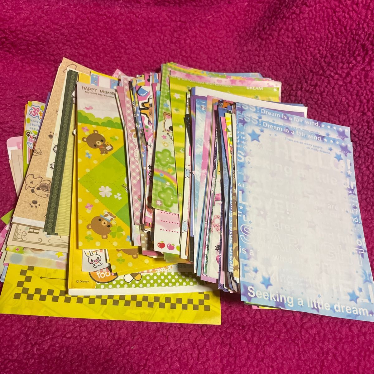 平成レトロ】メモ帳 バラ売り バラメモ 懐かしい 便箋 大量｜Yahoo