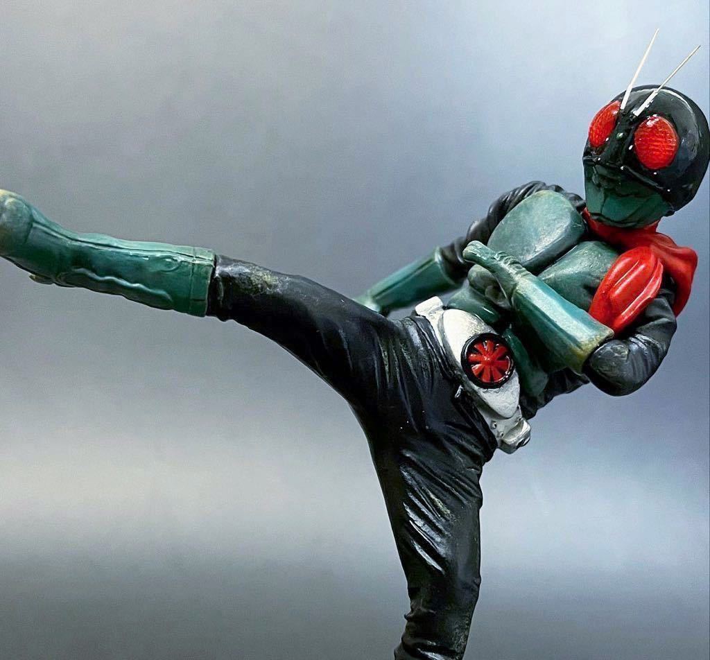 Yahoo!オークション - HG仮面ライダー 桜島1号 改造 リペイント 完成品