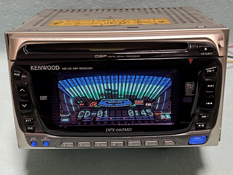 Yahoo!オークション - ケンウッド CD/MDプレイヤー DPX-660MD 当時物