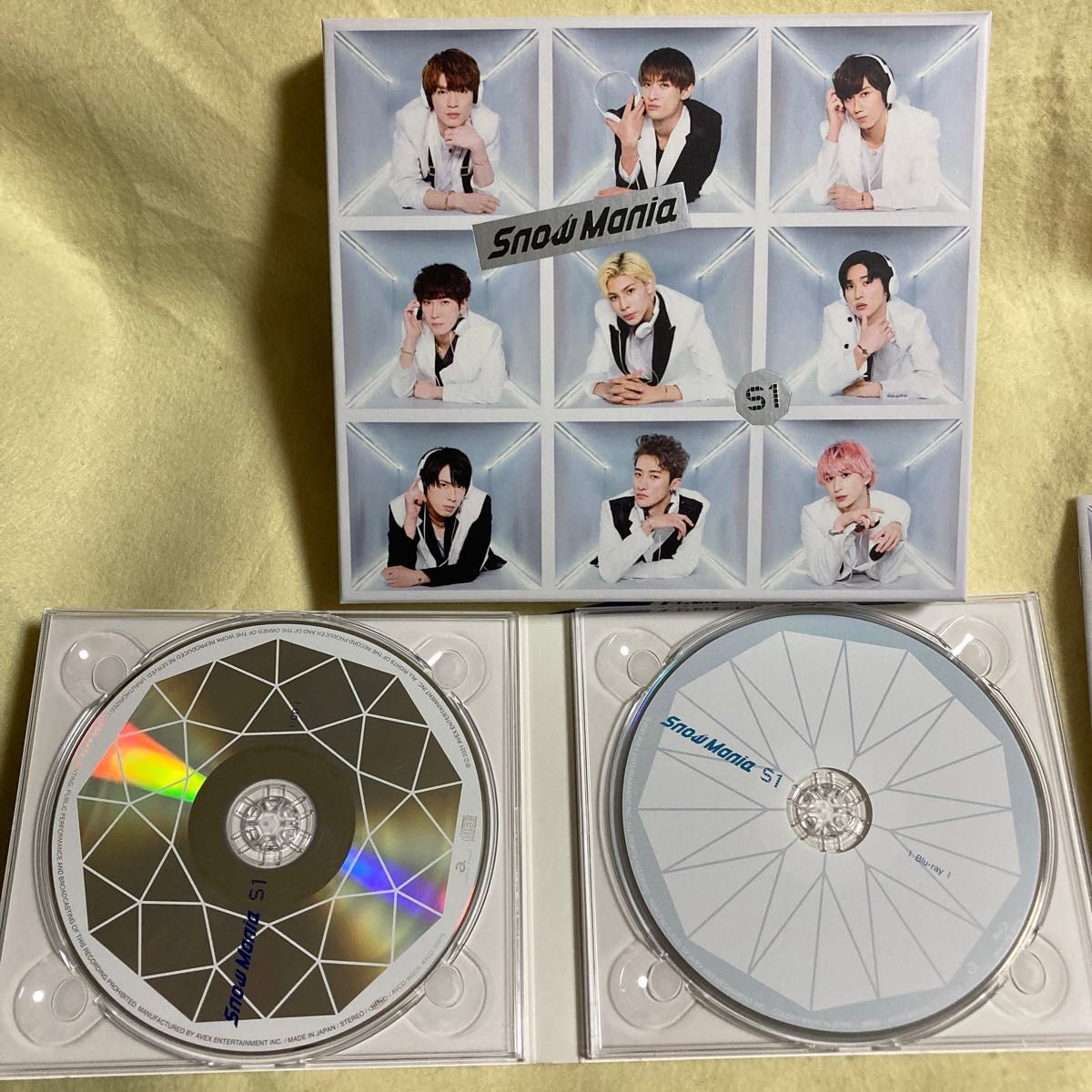 SnowMan ファーストアルバム Snow Mania S1 初回盤B CD＋Blu-ray