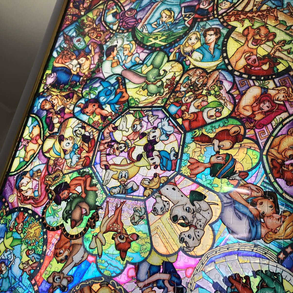 Disney ディズニー ステンドアートジグソーパズル 1000ピース