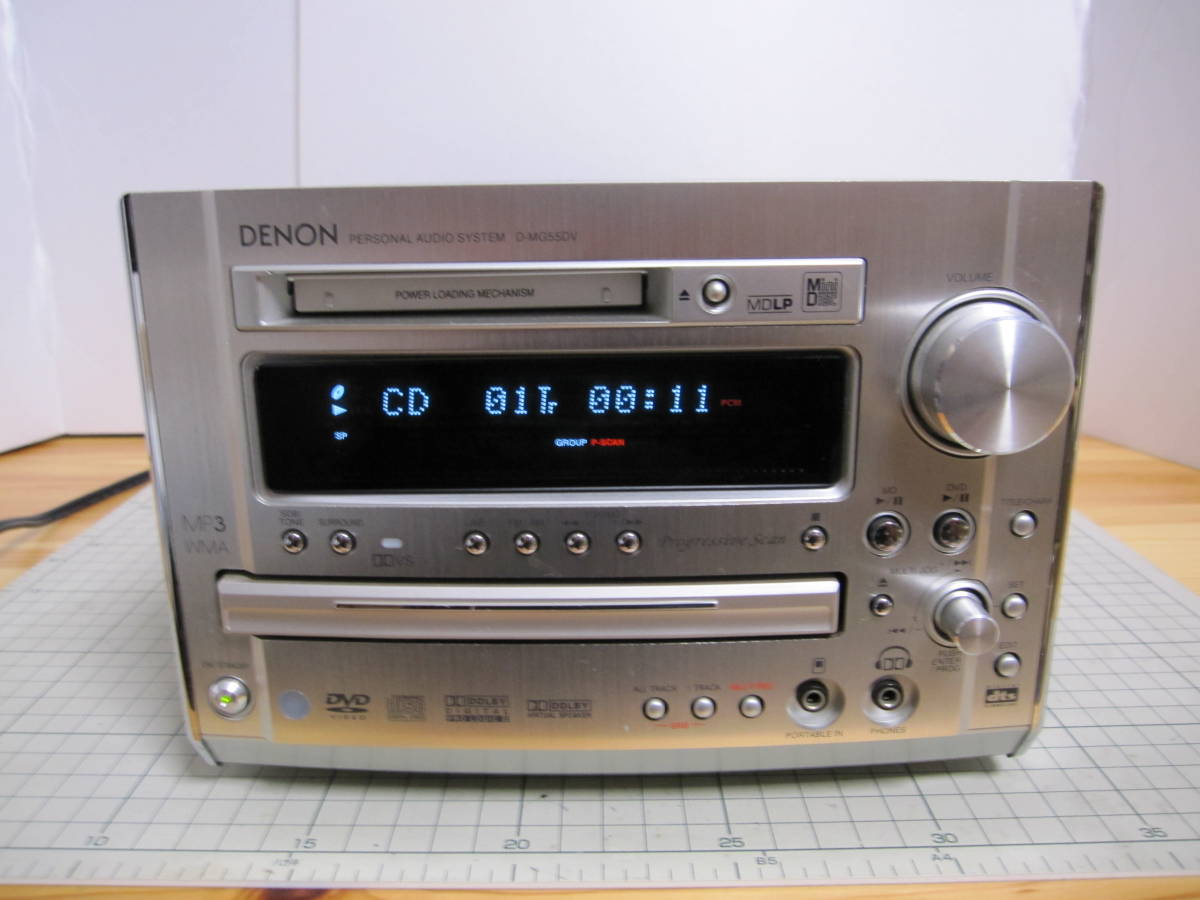DENON/ Denon D-MG55DV DVD/MD one body system player ( operation