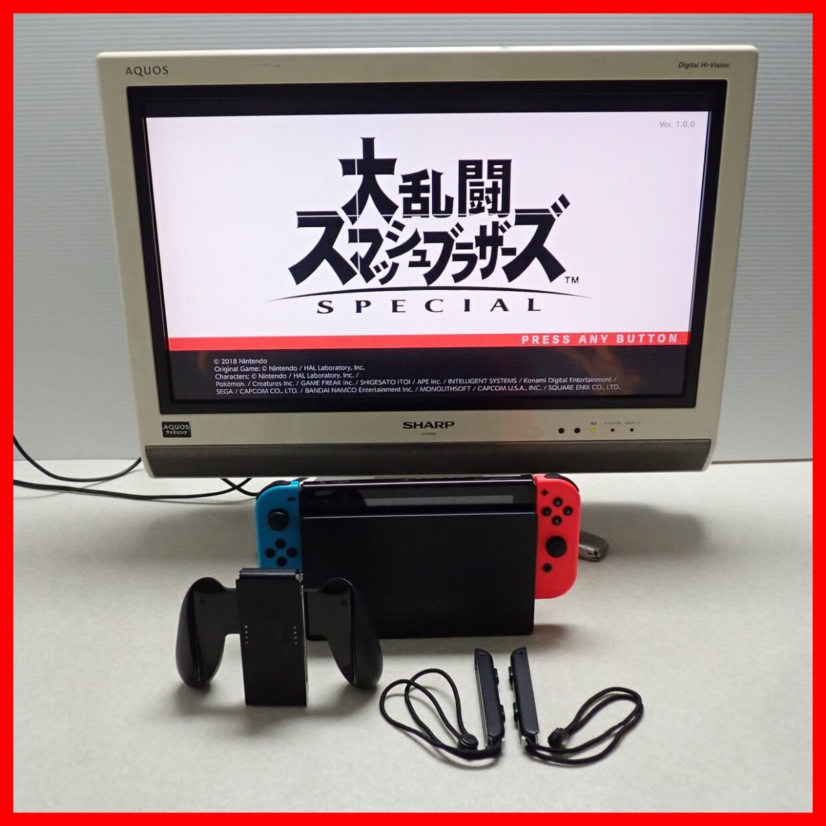 Yahoo!オークション - 動作品 NSW ニンテンドースイッチ 本体 HAC-001