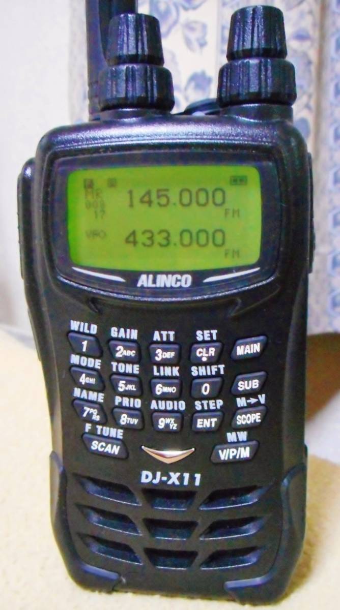 ALINCO DJ-X11 レシーバー 年末値下げ中‼️ ALINCO DJ-X11 レシーバー