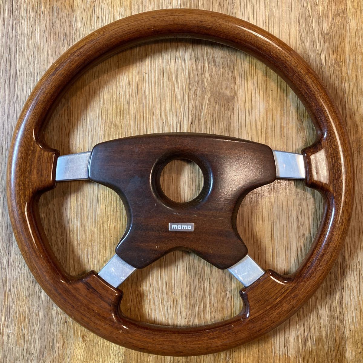 Yahoo!オークション - MOMO ASTRA Wood Steering wheel モモ アストラ
