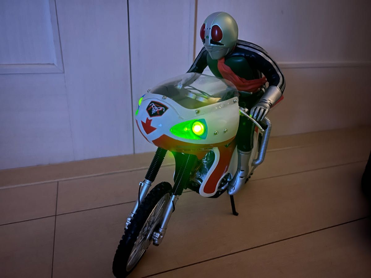 超希少・未使用】香港限定販売 仮面ライダー 新1号 新サイクロン号 1/6