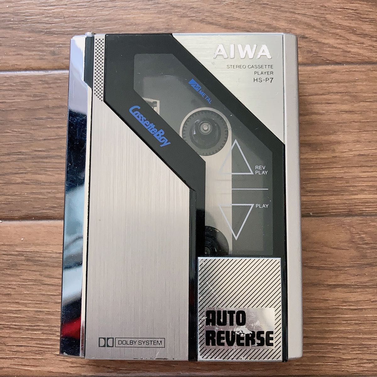 AIWA ポケットボーイ HS-P7 CassetteBoy シルバー ジャンク品｜Yahoo