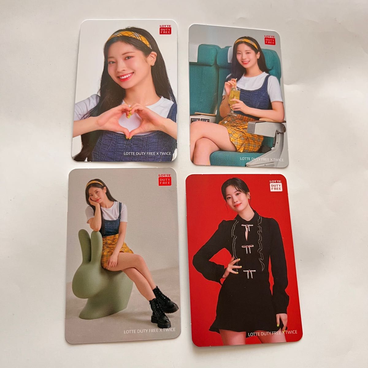 TWICE トゥワイス トワイス ロッテ免税店銀座 限定 トレカ ダヒョン 4