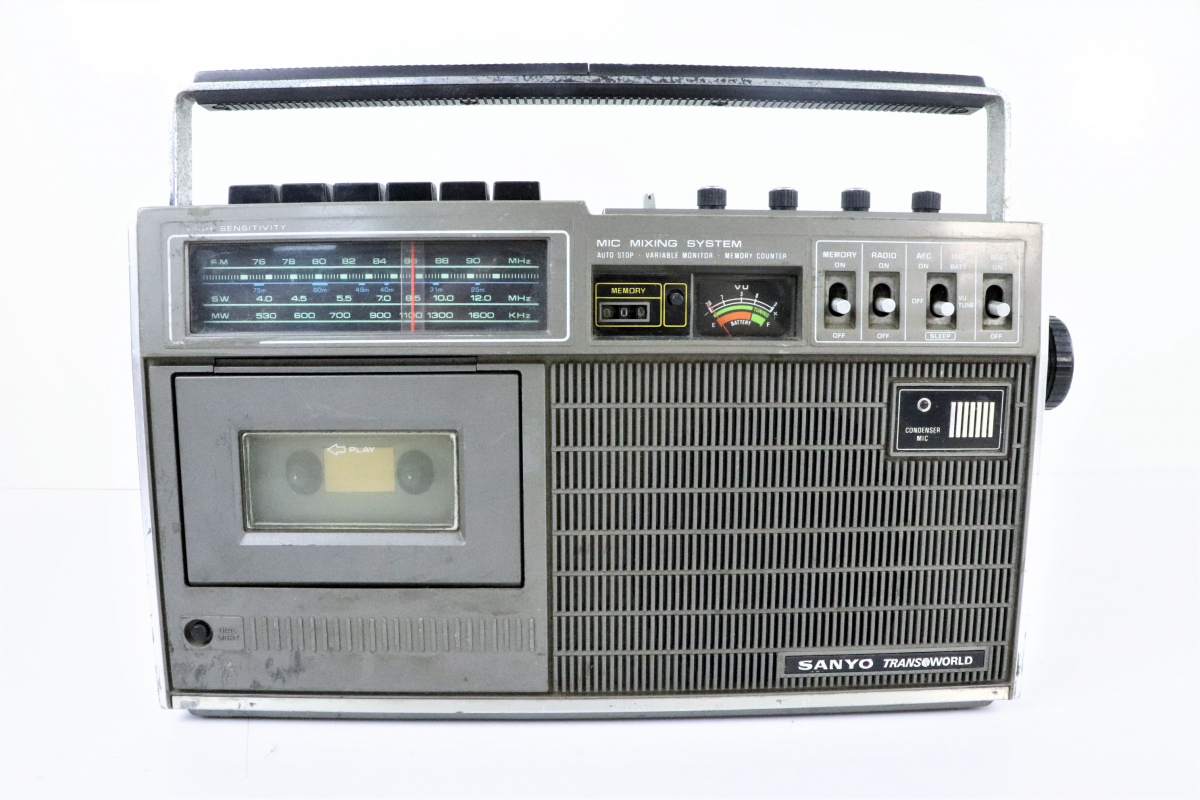 TOSHIBA 3BAND（AM・FM・SW 短波放送）ラジカセRT-580F TOSHIBA 3BAND