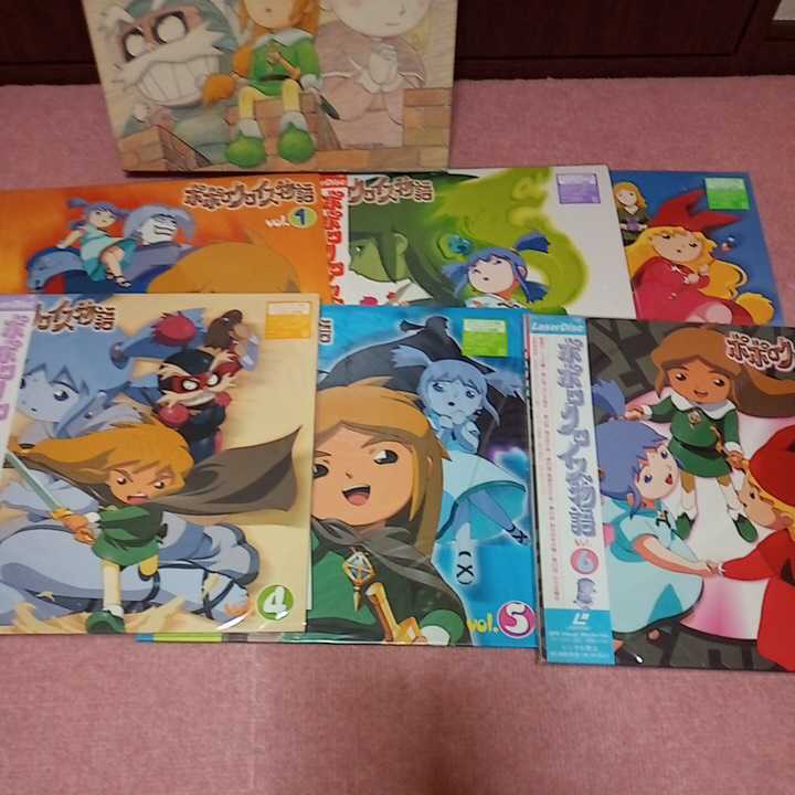 送料無料 ポポロクロイス物語 TVアニメ版 レーザーディスク 全6巻