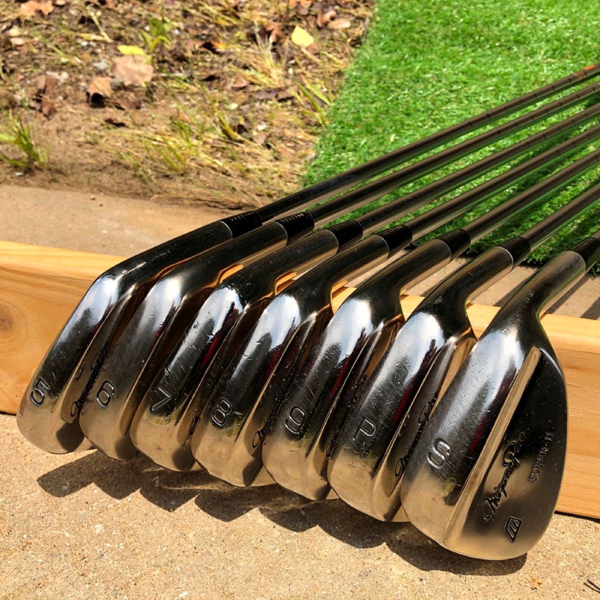 mizuno pro super11 右 5-9・Pw・Sw 7本セット 名器 ミズノプロ 鉄 NS