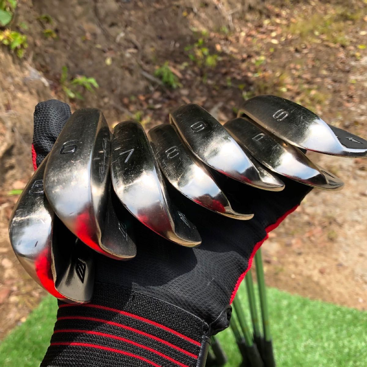 mizuno pro super11 右 5-9・Pw・Sw 7本セット 名器 ミズノプロ 鉄 NS