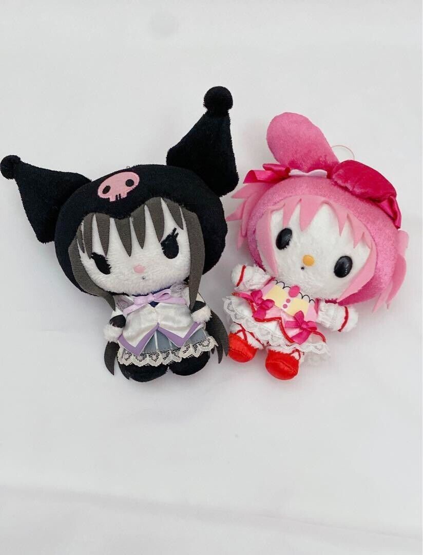 魔法少女まどか マギカ×マイメロディ クロミ ぬいぐるみボールチェーン