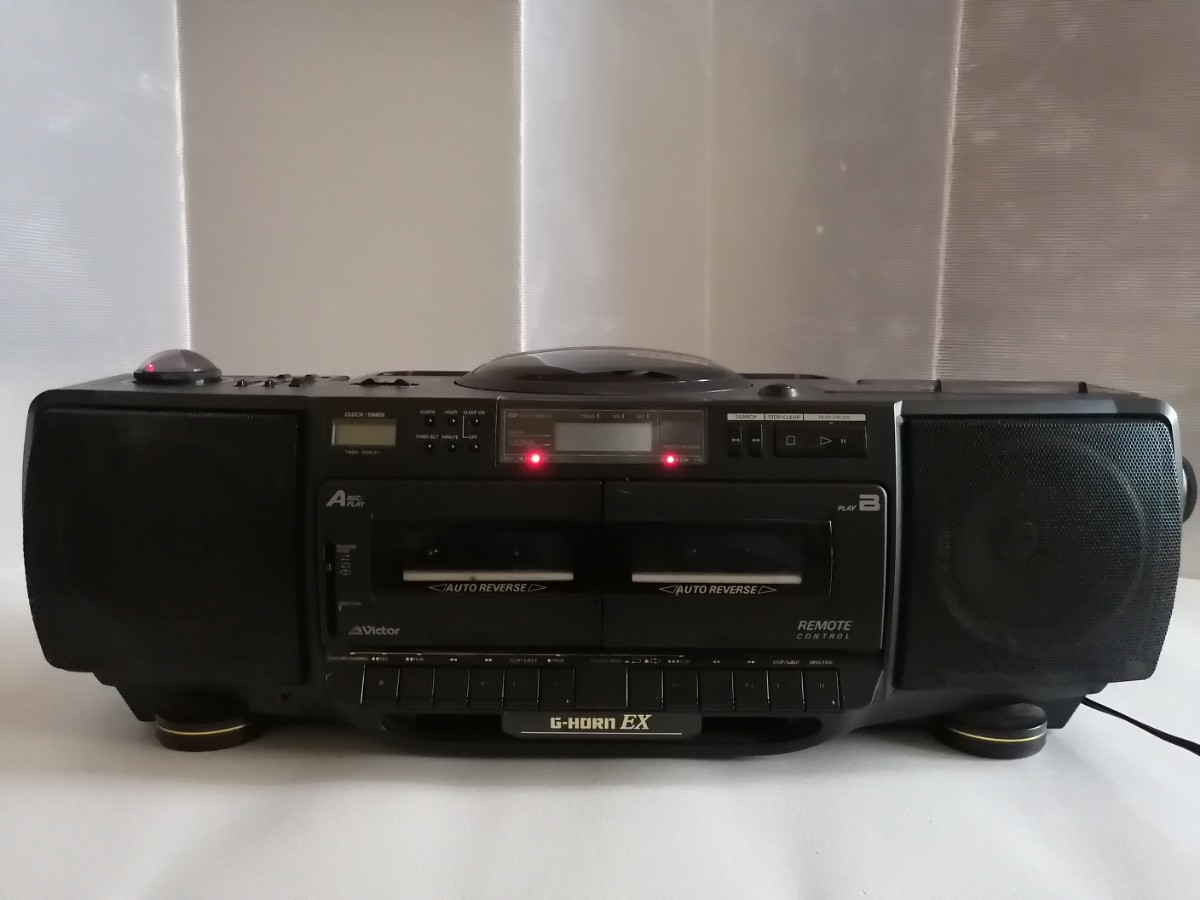 ☆動作未確認☆ バブルラジカセVictor RV-X70