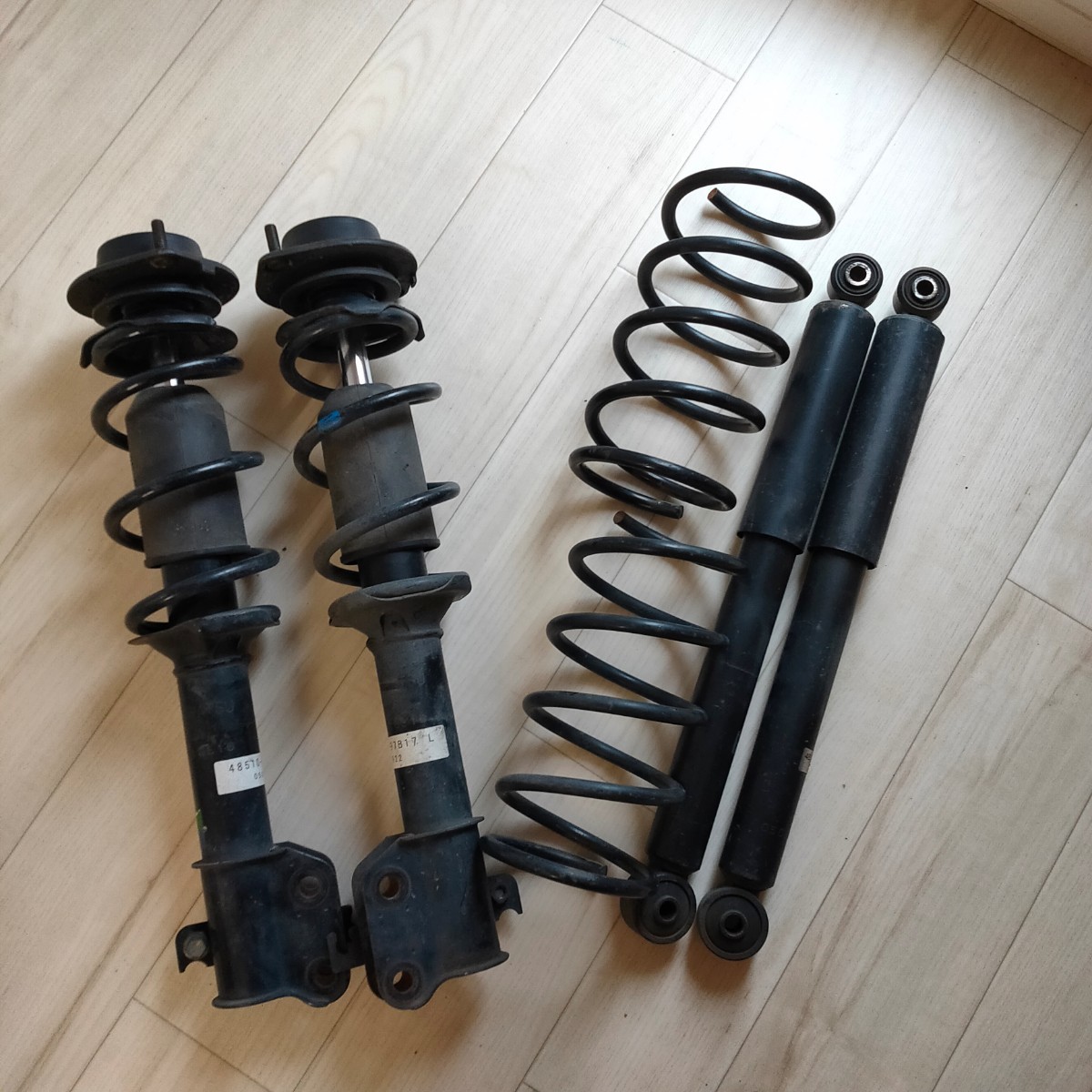 Yahoo!オークション - コペン サスショック一式 ダイハツ純正 L880K エ