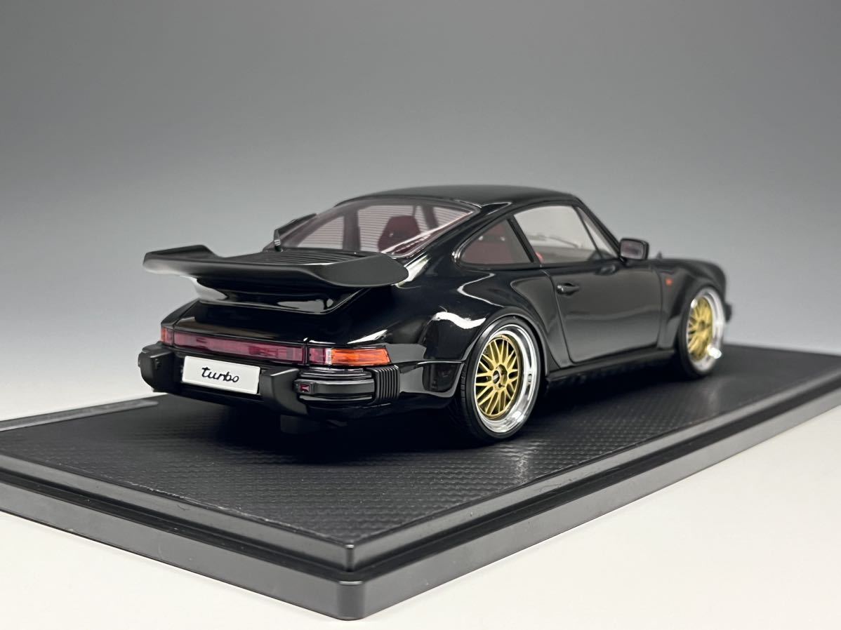 込】IG 1/18 ポルシェ 911 930 ターボ ブラック PORSCHE 911 (930